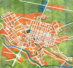 Карта города Чимкент
